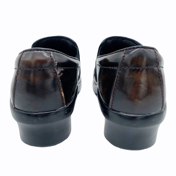 Ariat Sutter Baker Brown Leather Non Slip Clogs - Picture 9 of 13